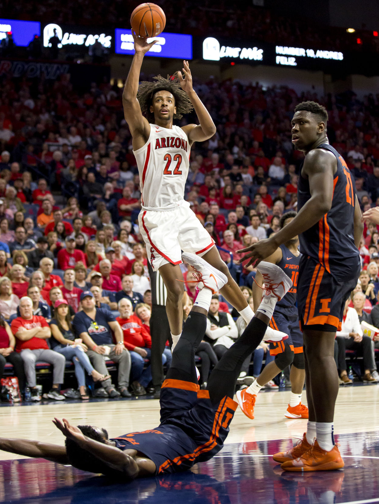 Arizona Wildcats vs Illinois Men's Basketball